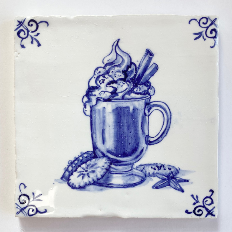 Warme chocolademelk